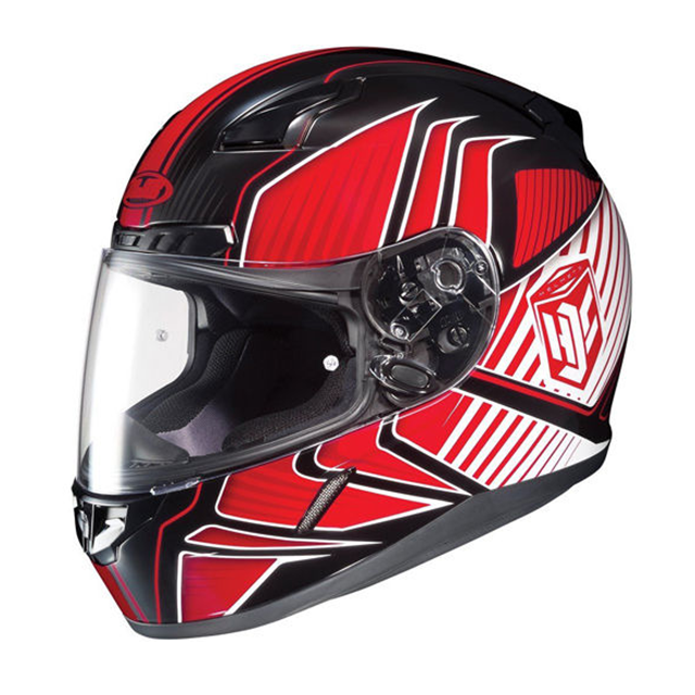 HJC CL-17 REDLINE HELMET MC-1